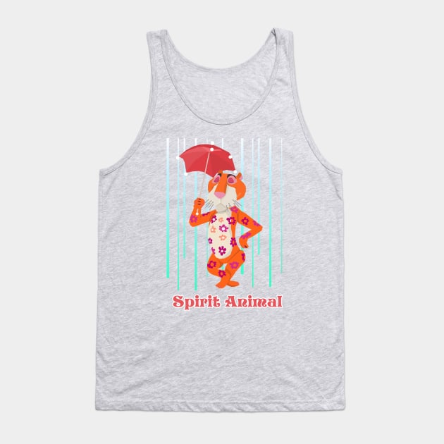 Spirit Animal: Small World Tiger Tank Top by Radical Rad